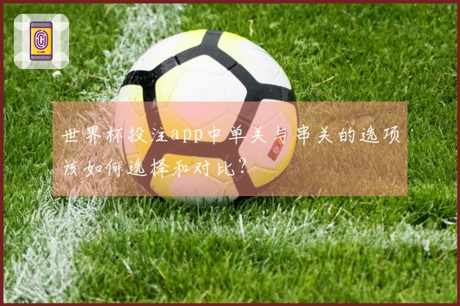 世界杯投注app中单关与串关的选项该如何选择和对比？